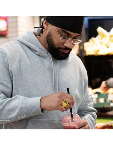 The iconic Casio digital watch, reinvented in ring format