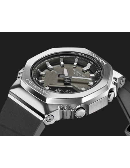 G-SHOCK GM-S2110 Watch | Octagonal Metal Design, Elegance and Resistance