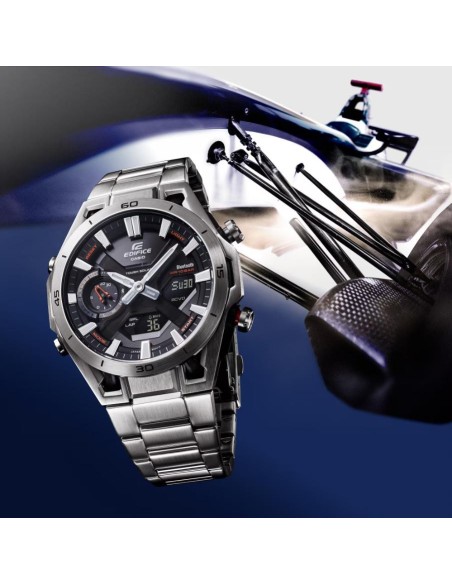 EDIFICE ECB-2300 SOSPENSIONE | Sports watch inspired by racing cars