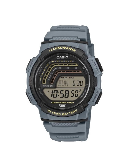 Reloj Digital Deportivo Multifunción con Pantalla Grande y Resistencia al Agua 10 Bar