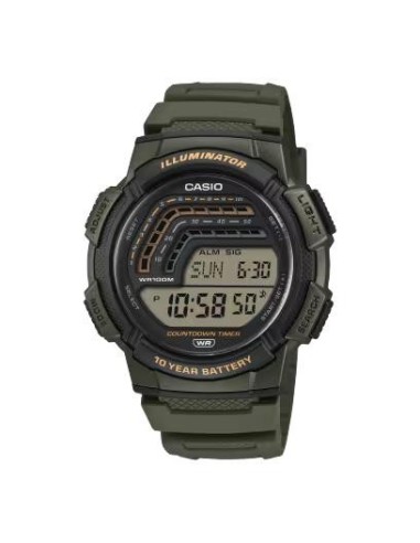 Reloj Digital Deportivo Multifunción con Pantalla Grande y Resistencia al Agua 10 Bar