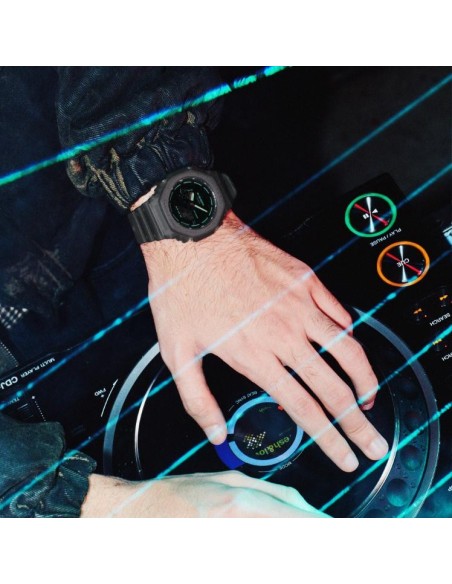 Casio G‑Shock GA‑2100K‑1AER – Reloj Hombre Azul Transparente con Detalles Neón | G-Shock Original