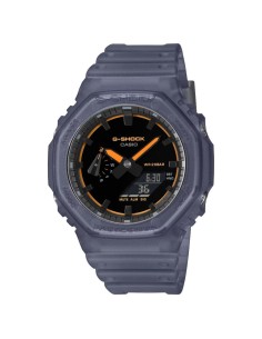 Casio G‑Shock GA‑2100K‑2AER – Reloj Hombre Azul Transparente con Detalles Neón | G-Shock Original