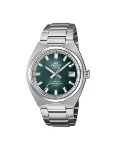 Reloj analógico EFB-109D con correa de acero inoxidable – Elegancia deportiva.