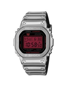 G-SHOCK WATCH WITH METAL CASE AND SILICONE STRAP