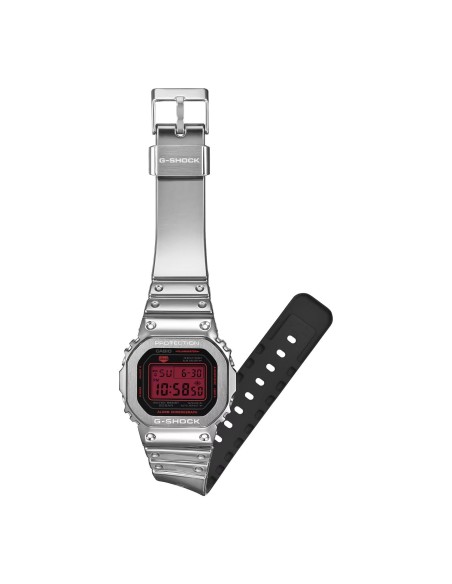 G-SHOCK WATCH WITH METAL CASE AND SILICONE STRAP