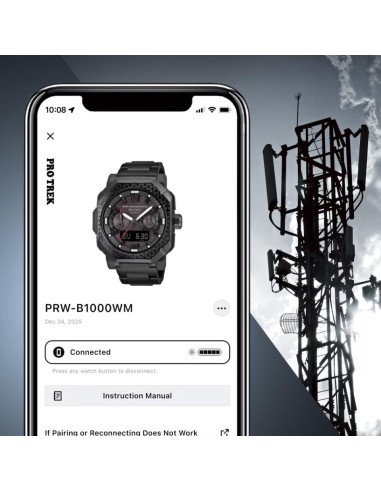 Digital watch with world time, stopwatch, alarms and solar power