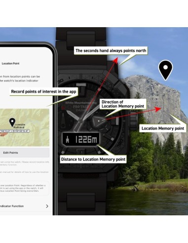 Digital watch with world time, stopwatch, alarms and solar power