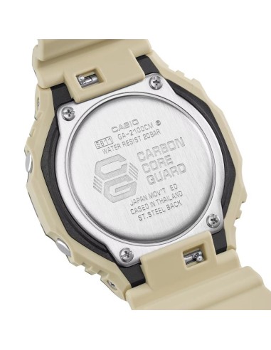 Reloj Casio G-SHOCK GA-2100 camuflaje metalizado | Estilo urbano y sostenible