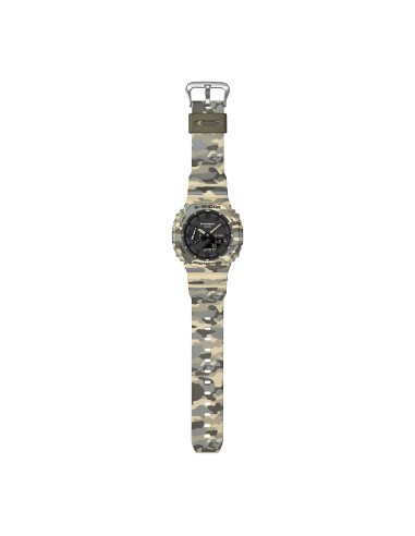 Reloj Casio G-SHOCK GA-2100 camuflaje metalizado | Estilo urbano y sostenible