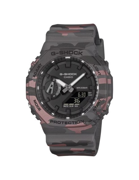 Casio G-SHOCK GA-2100 Metallic Camouflage Watch | Urban and sustainable style