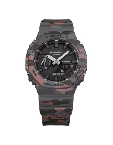 Casio G-SHOCK GA-2100 Metallic Camouflage Watch | Urban and sustainable style