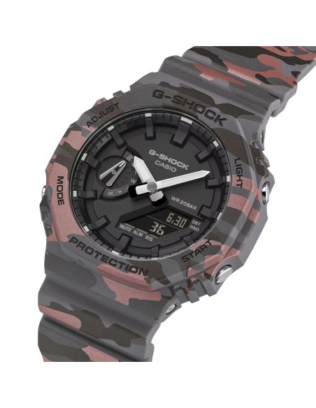 Casio G-SHOCK GA-2100 Metallic Camouflage Watch | Urban and sustainable style