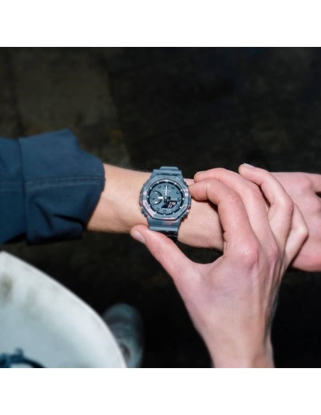 Casio G-SHOCK GA-2100 Metallic Camouflage Watch | Urban and sustainable style