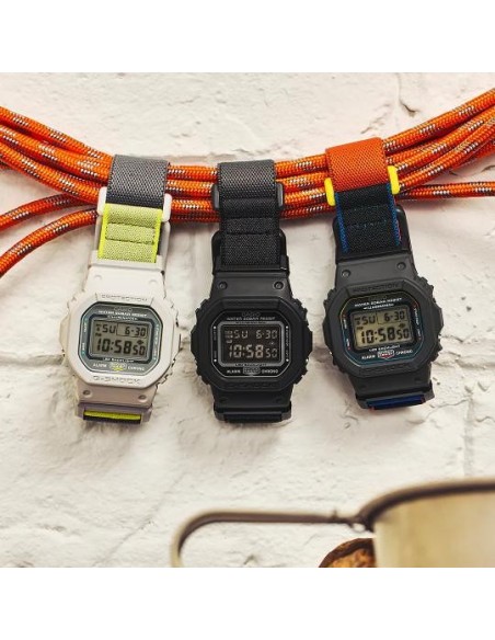 G-SHOCK DW-5600MNC: comodidad extrema con correa de tela