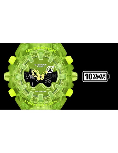 G-SHOCK GA-V01SKE Translúcido | Diseño Y2K Resistente