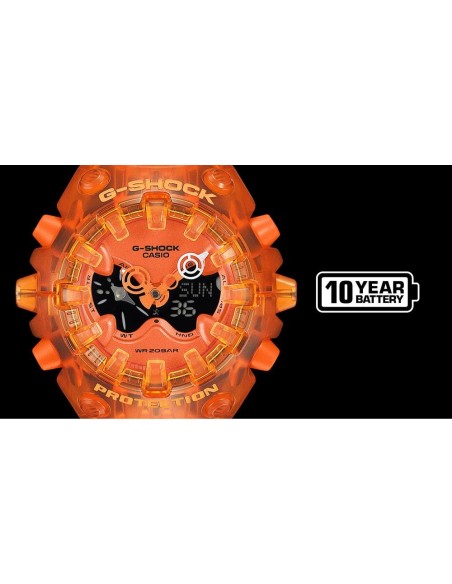 G-SHOCK GA-V01SKE Translúcido | Diseño Y2K Resistente