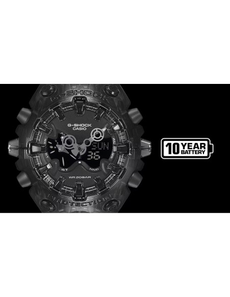 G-SHOCK GA-V01SKE Translúcido | Diseño Y2K Resistente