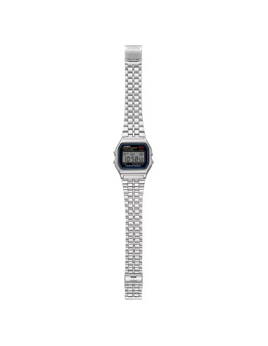 Casio A159WE-1EF | Retro Digital Watch with Steel Strap