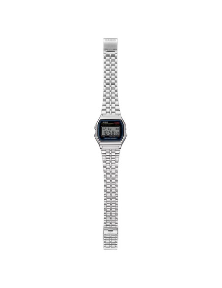 Casio A159WE-1EF | Retro Digital Watch with Steel Strap