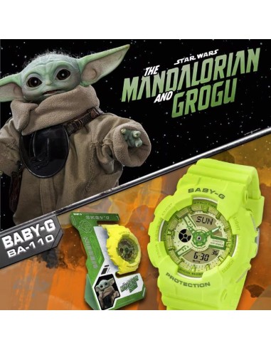 Casio G-SHOCK BA-110YK-3A-MAN Grogu Star Wars