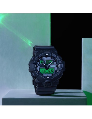 G-SHOCK Negro y Verde Electro | Reloj Resistente y Moderno