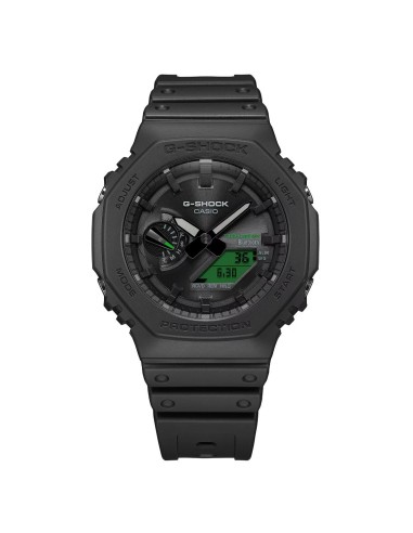 G-SHOCK Negro y Verde Electro | Reloj Resistente y Moderno