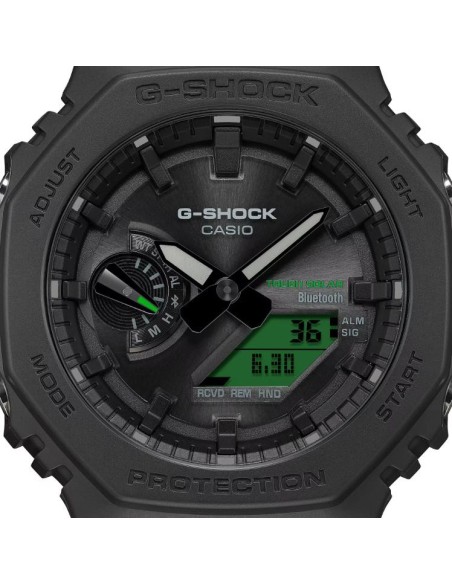 G-SHOCK Negro y Verde Electro | Reloj Resistente y Moderno