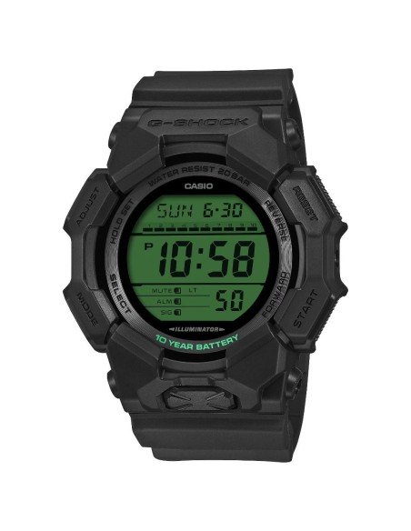 G-SHOCK Negro y Verde Electro | Reloj Resistente y Moderno