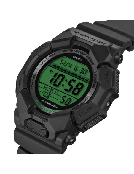 G-SHOCK Negro y Verde Electro | Reloj Resistente y Moderno