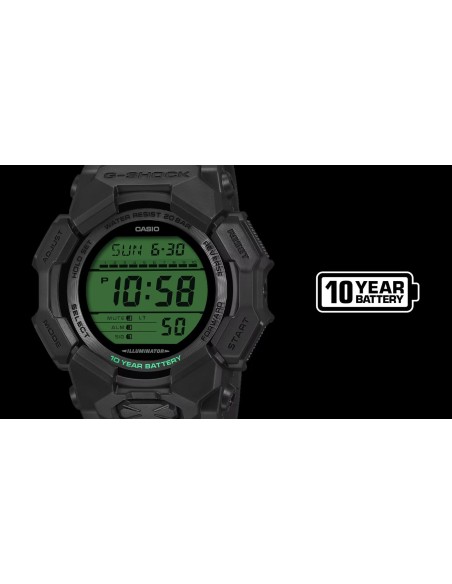 G-SHOCK Negro y Verde Electro | Reloj Resistente y Moderno