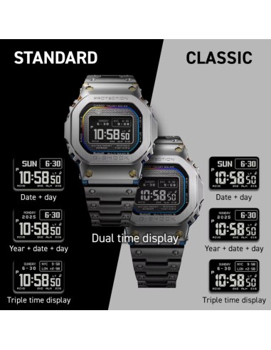 G-SHOCK GMW-B5000 Rainbow | Reloj Metálico Premium Bluetooth Solar