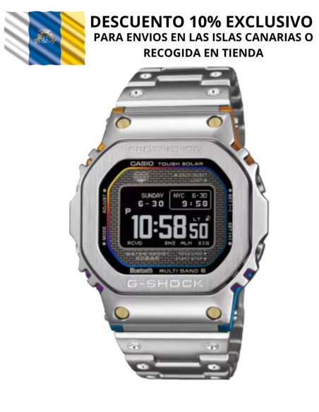 G-SHOCK GMW-B5000 Rainbow | Reloj Metálico Premium Bluetooth Solar
