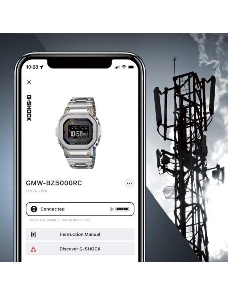 G-SHOCK GMW-B5000 Rainbow | Reloj Metálico Premium Bluetooth Solar