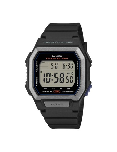 Casio W-738 | Watch with vibration alarm and 10 bar water resistance