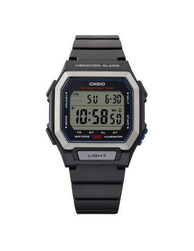 Casio W-738 | Watch with vibration alarm and 10 bar water resistance