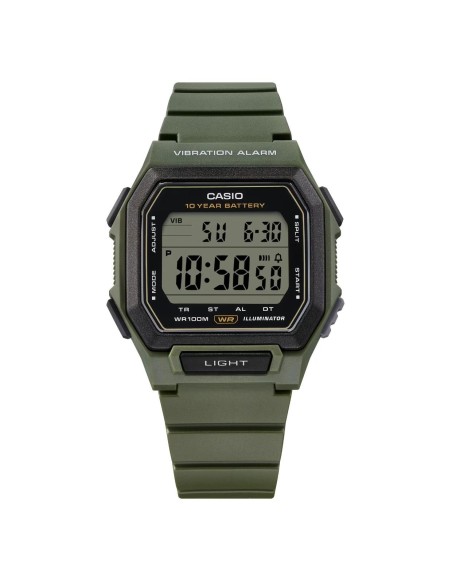 Casio W-738 | Reloj con alarma por vibración y 10 Bar