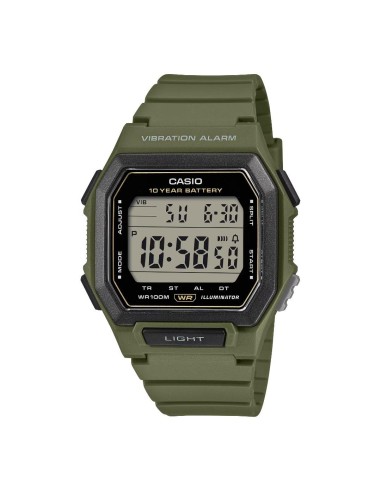 Casio W-738 | Reloj con alarma por vibración y 10 Bar