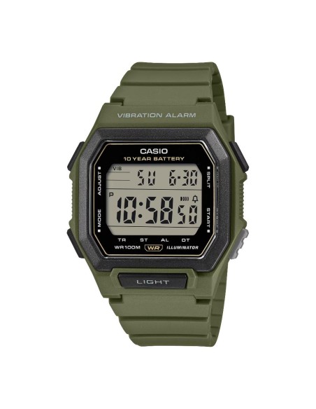 Casio W-738 | Reloj con alarma por vibración y 10 Bar