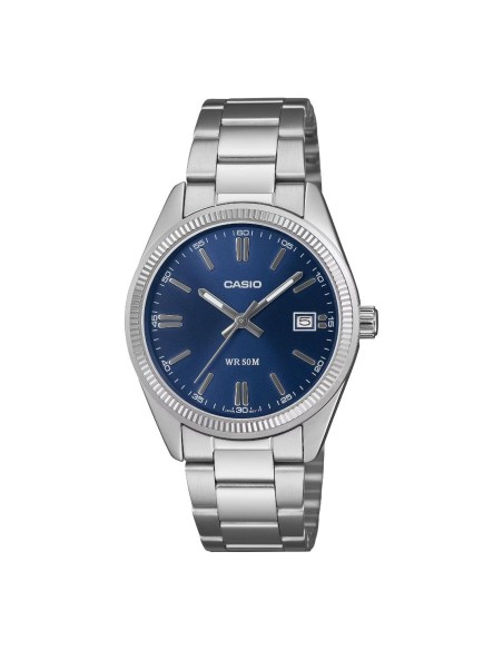 Reloj de Metal Unisex con Calendario y Resistencia al Agua 5 Bar