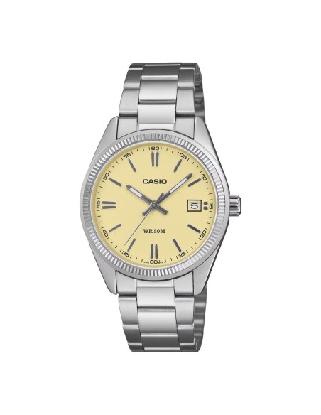 Reloj de Metal Unisex con Calendario y Resistencia al Agua 5 Bar