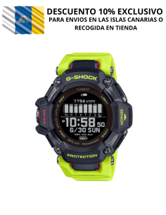 G-SHOCK GBD-H2000 | Reloj Multideporte con GPS, Pulsómetro y Carga Solar