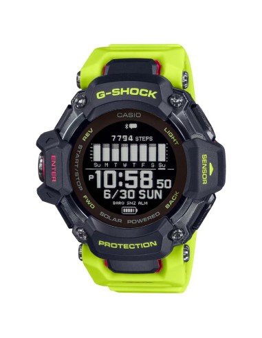 G-SHOCK GBD-H2000 | Reloj Multideporte con GPS, Pulsómetro y Carga Solar