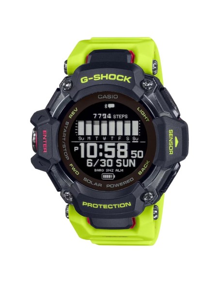 G-SHOCK GBD-H2000 | Reloj Multideporte con GPS, Pulsómetro y Carga Solar
