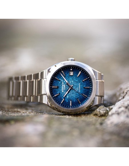 Casio EDIFICE Automático EFK-200CD | Reloj Mecánico con Esfera de Carbono Forjado y Cristal de Zafiro