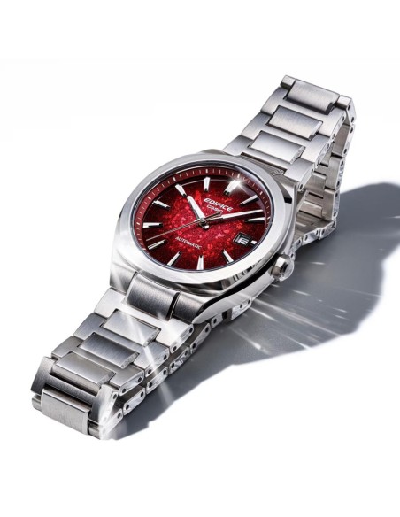 Casio EDIFICE Automático EFK-200CD | Reloj Mecánico con Esfera de Carbono Forjado y Cristal de Zafiro