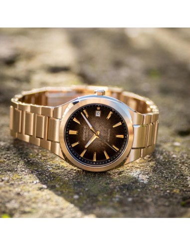 Mechanical Watch with Forged Carbon Dial and Sapphire Crystal