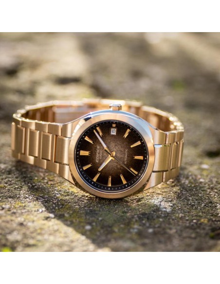 Mechanical Watch with Forged Carbon Dial and Sapphire Crystal