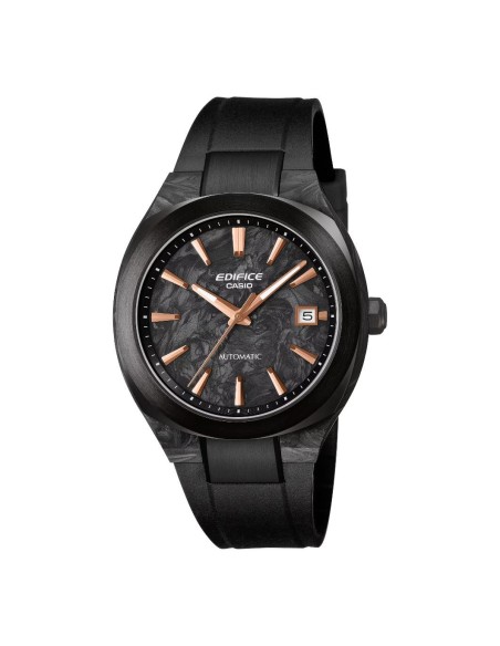 Mechanical Watch with Forged Carbon Dial and Sapphire Crystal