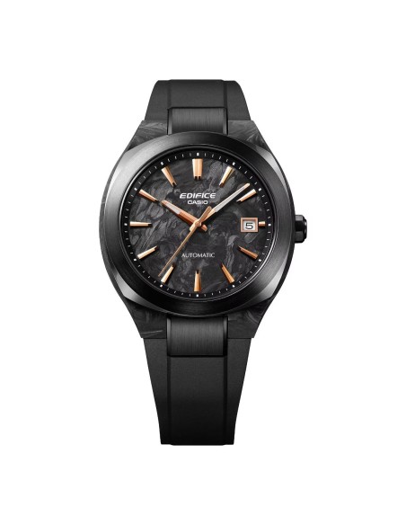 Mechanical Watch with Forged Carbon Dial and Sapphire Crystal